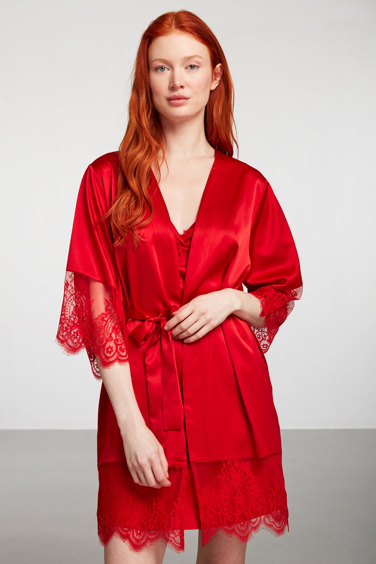 Amore XY Robe & Chemise, Two piece